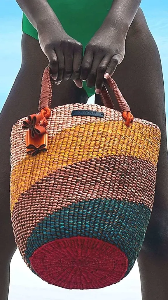 AAKS handmade busket bag