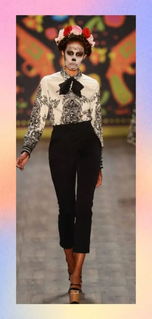 Dapper sugar skull costume