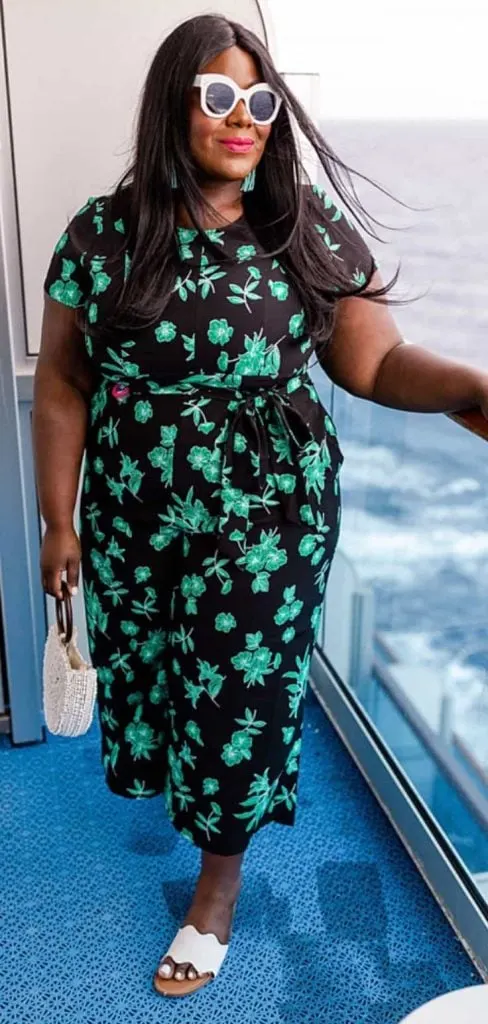 cruise outfits for women plus size black women