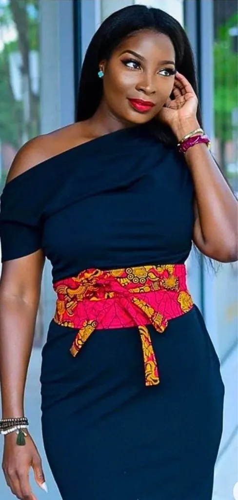 elegant black dress wedding guest attire