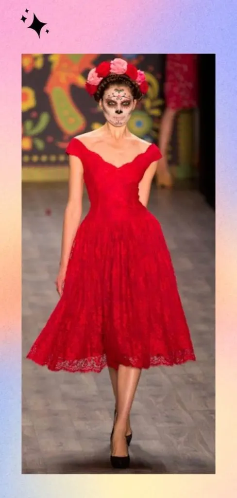 sugar skull costume women