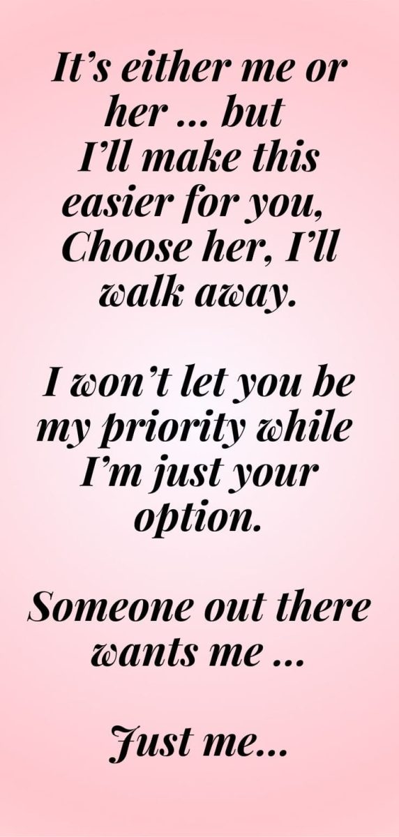 15 He chose her over me quotes that express exactly how you feel...