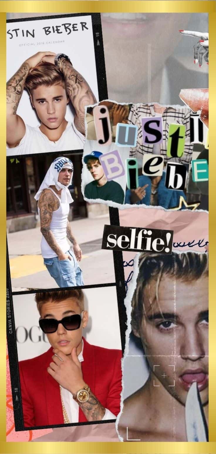 🆓 16 Justin Bieber Collages, quotes \u0026 wallpaper free download, image size:736x1545