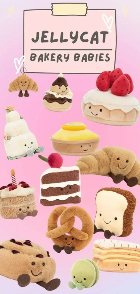 Jellycat bakery babies wallpaper