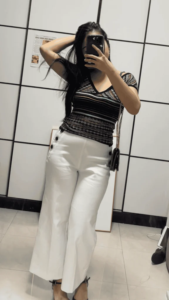 white jeans outfit ideas