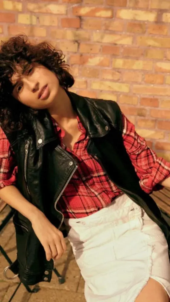 what to wear with leather vest casual