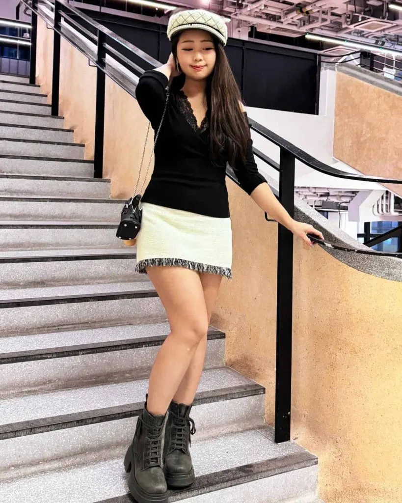 fashion blogger black and white outfit ideas