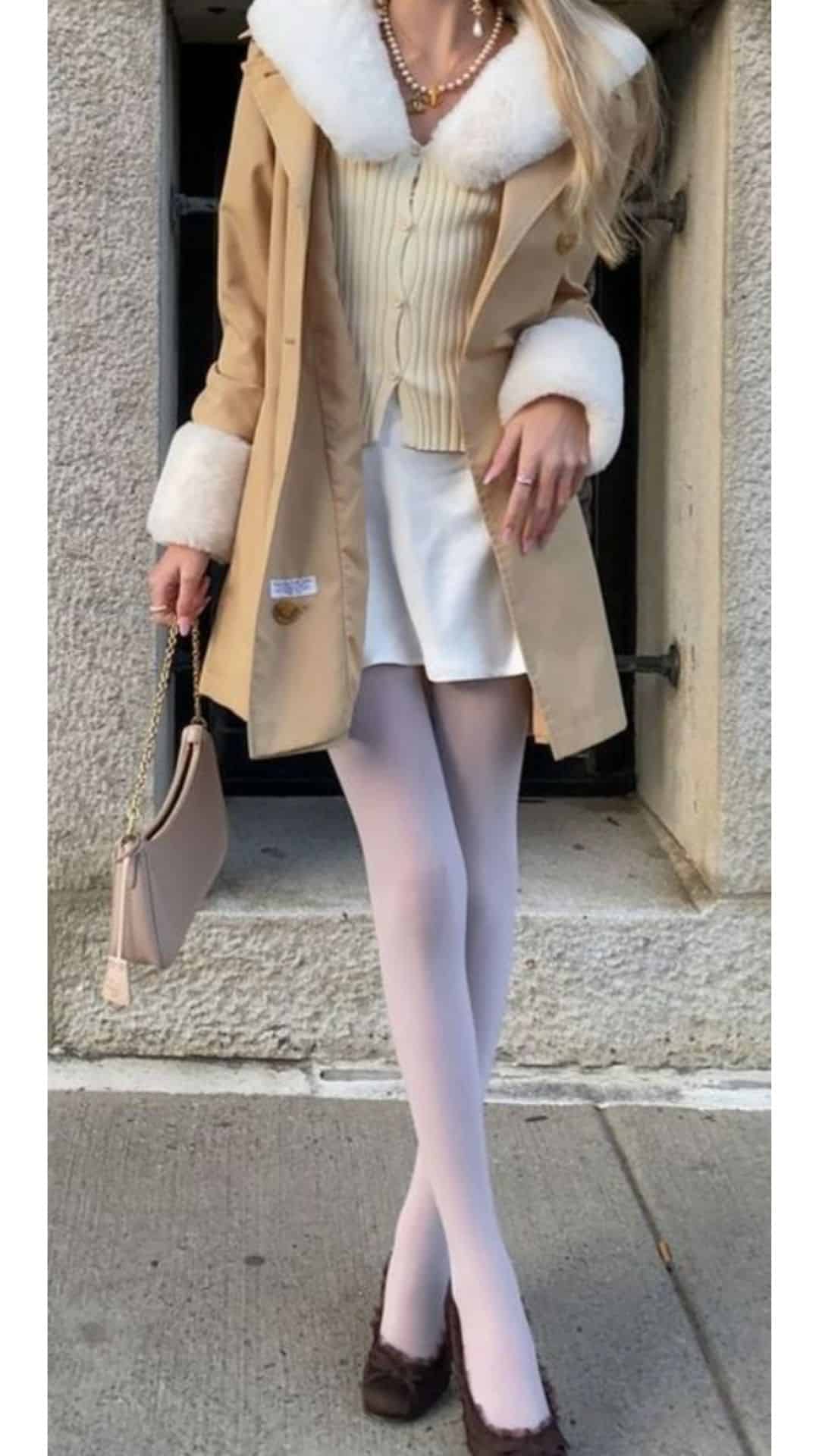 tights to wear with white dress Elevating a Accessories Inspired by Little Blonde Book: