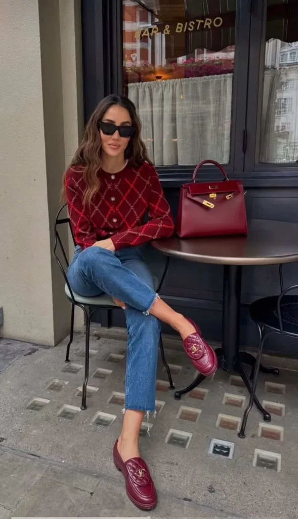 argyle sweater OUTFIT IDEAS winter