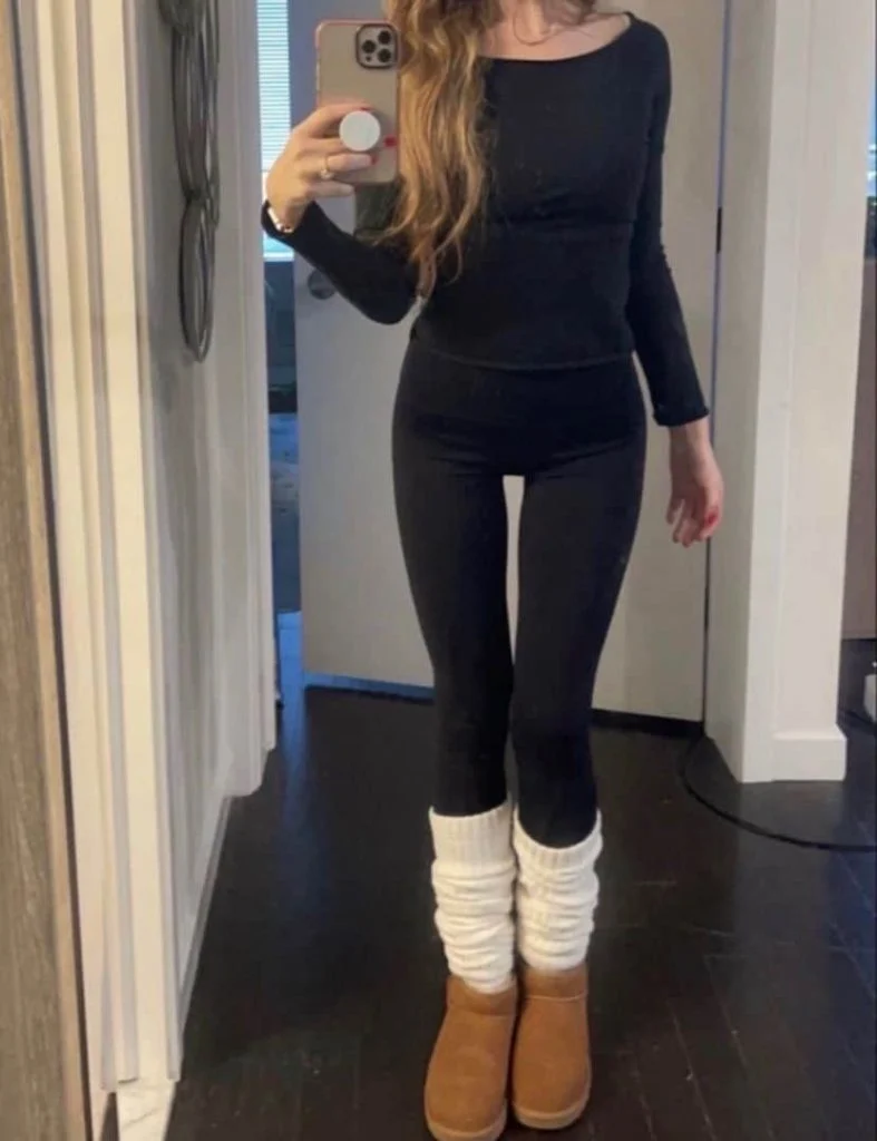 leg warmer outfit