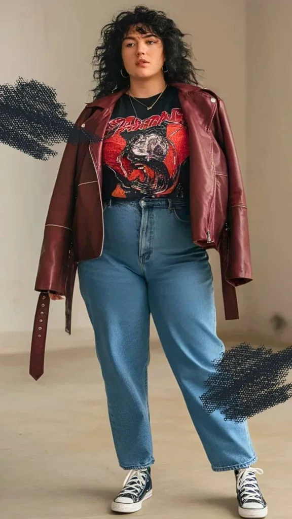 plus size goth outfit ideas