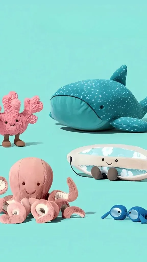 Jellycat blue wallpaper