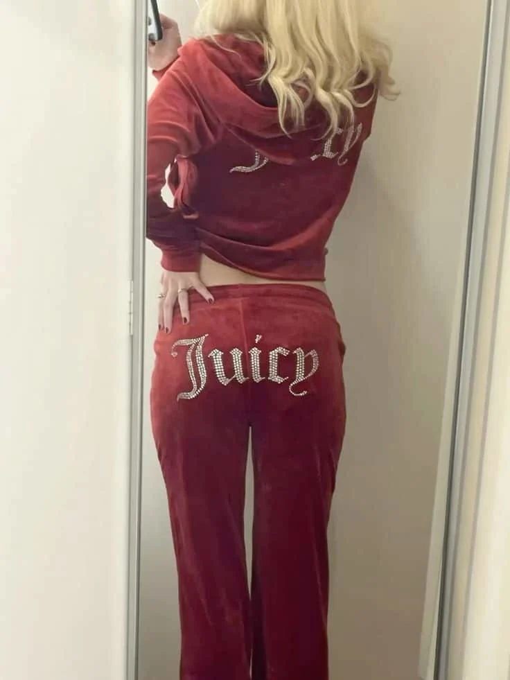 VELVET JOGGERS outfit ideas