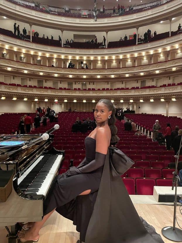 formal dress for piano recital Girls Satin Formal Dress | Piano Recital Dresses main image 0