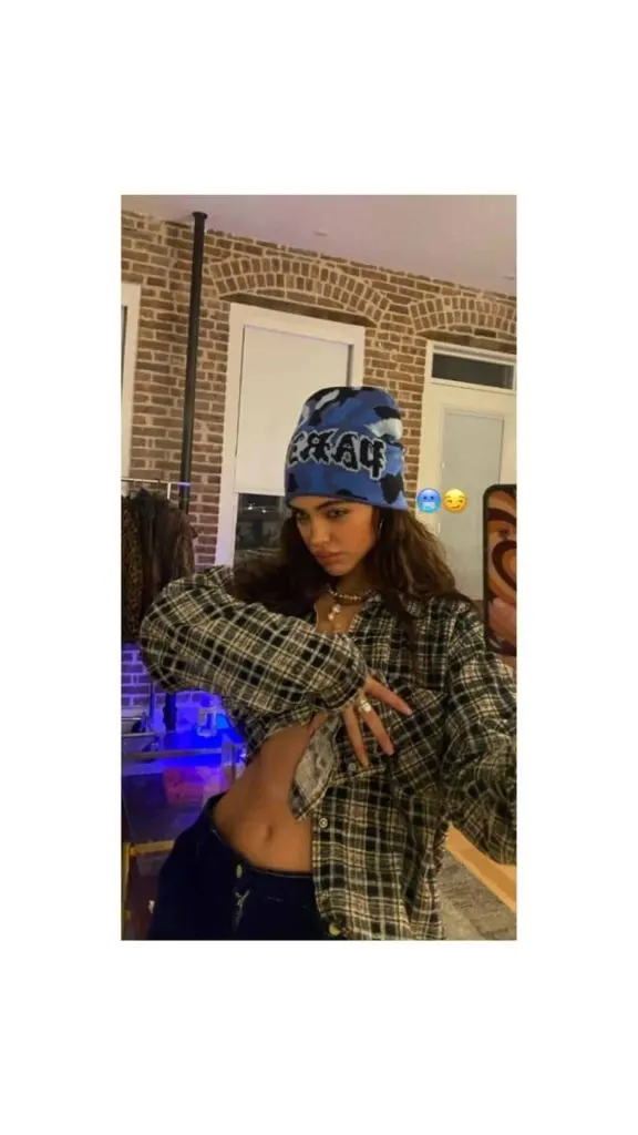 flannel shirt beanie