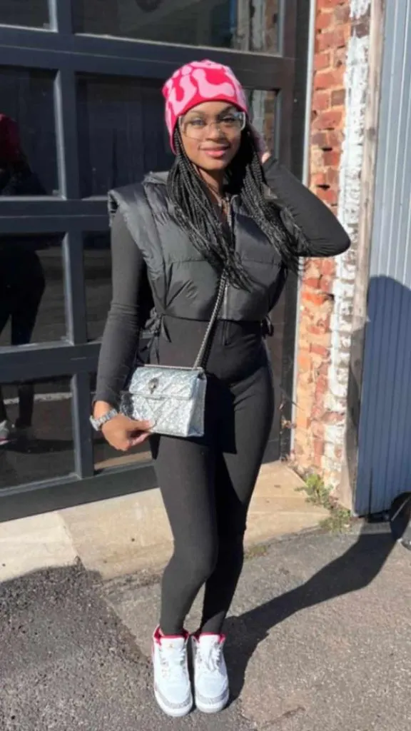 black girl beanie outfit ideas