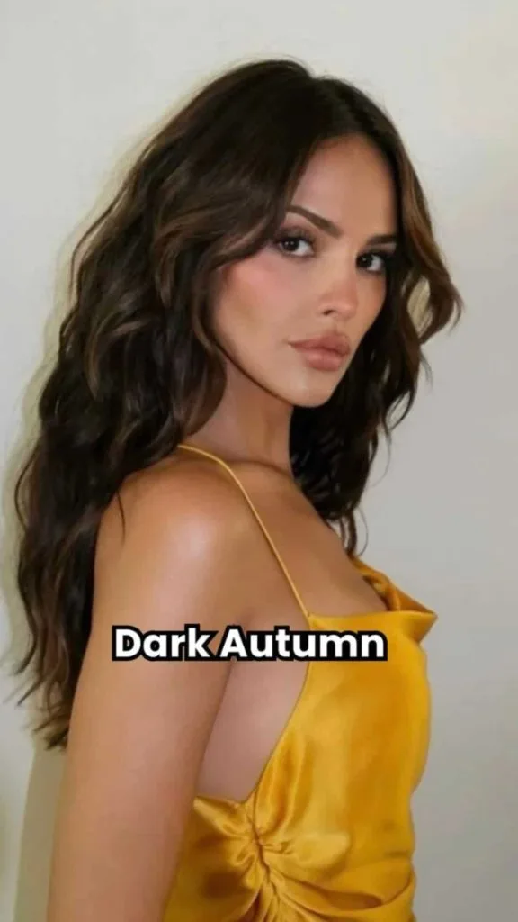 warm mentrals colors for brunettes