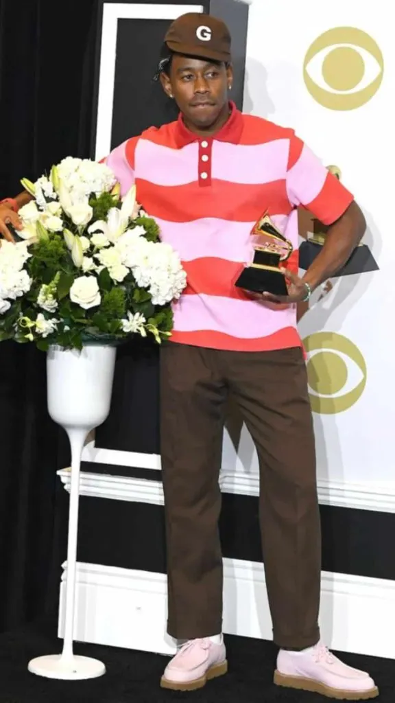 Tyler the creator polo shirt colorful