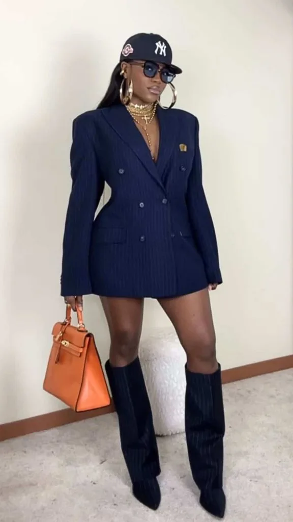 baddie blazer outfit ideas