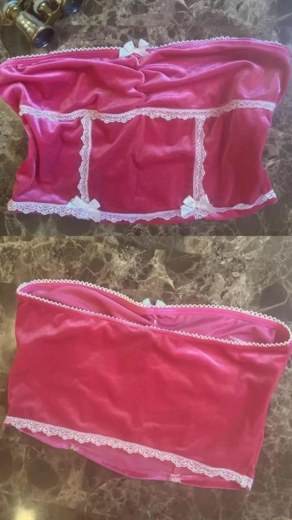 90s rave fashion baby top