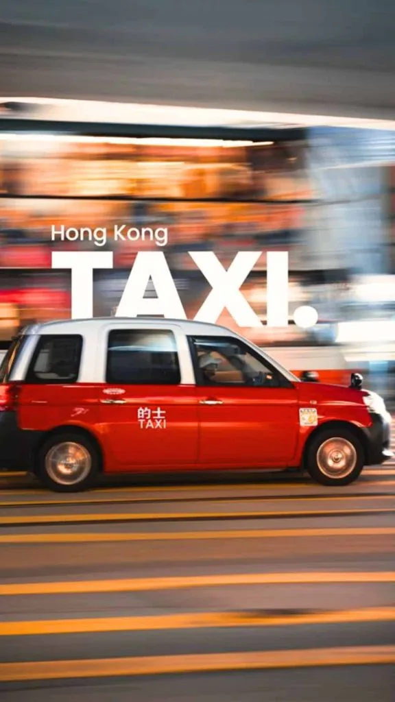 Hong Kong taxi light souvenir 