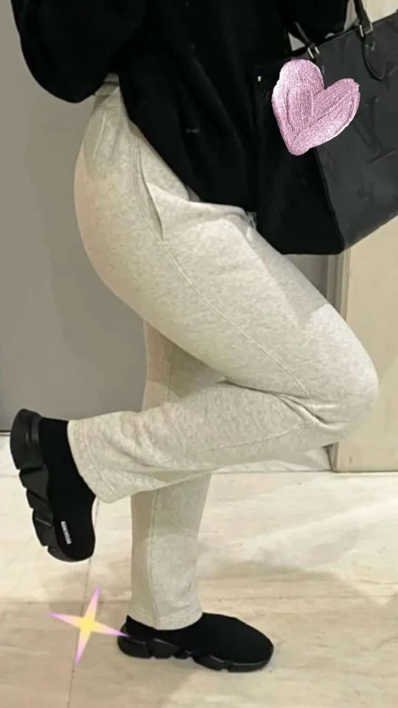 Balenciaga sock shoes and sweatpants