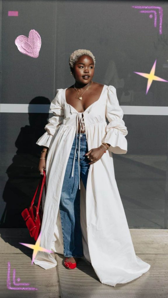 2026*19 dresses over jeans outfits + styling tips!