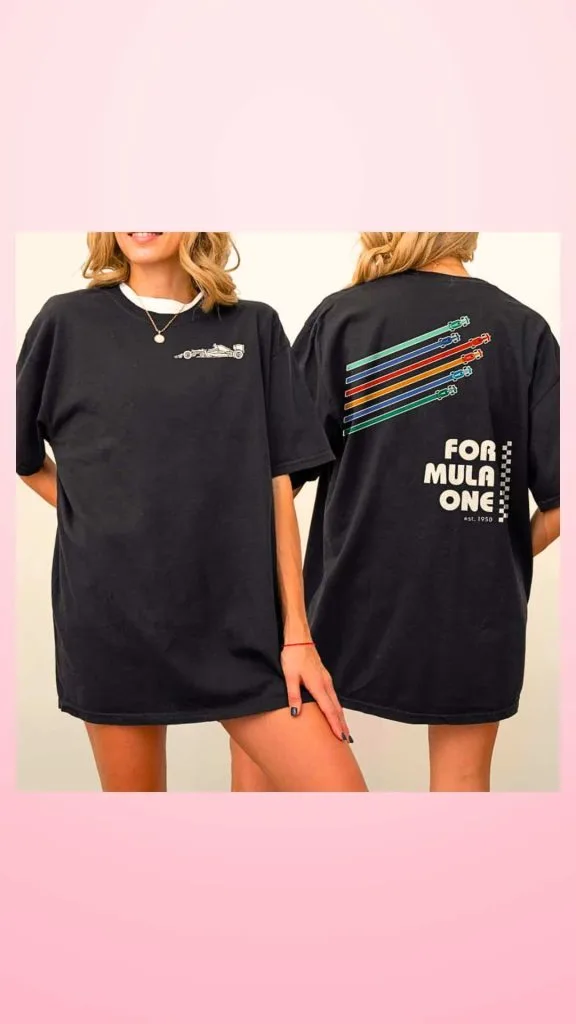 formula one tee shirt