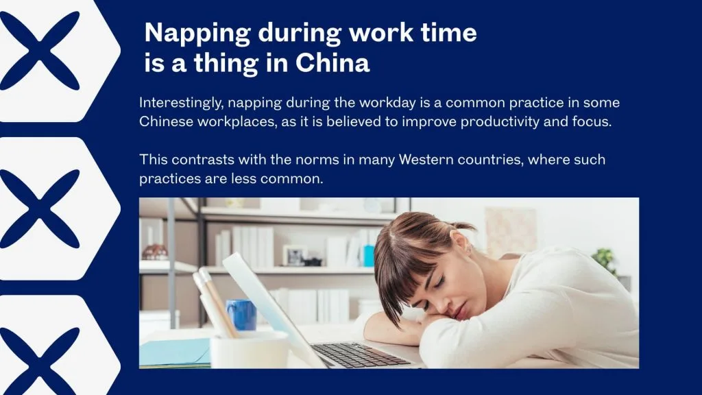 Work culture in China: Napping