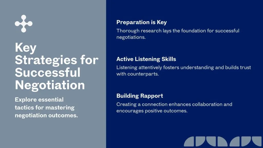 business negotiation illustration powerpoint