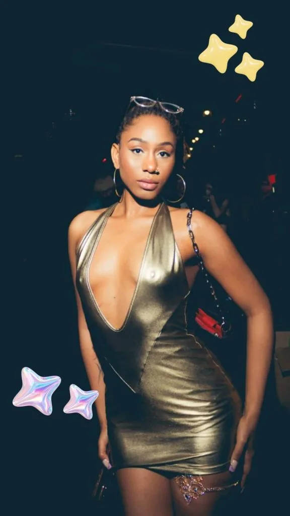 Album release party outfits black girl