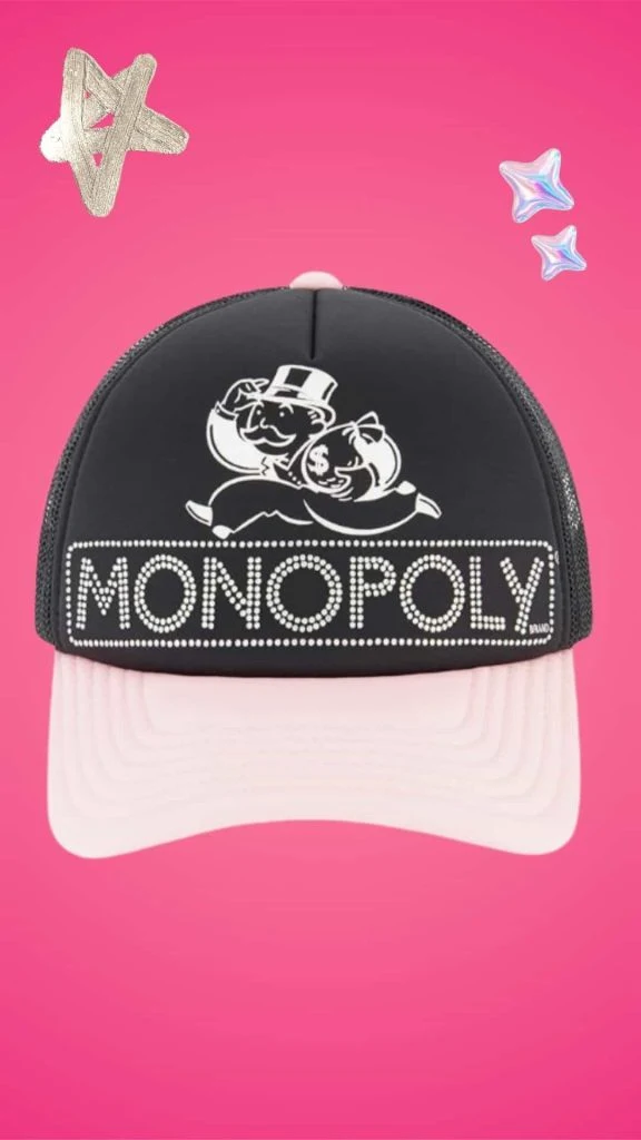 Monopoly baseball cap Amazon