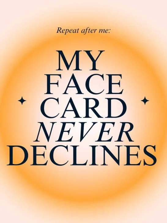 10 HOT Face Card Captions for Instagram