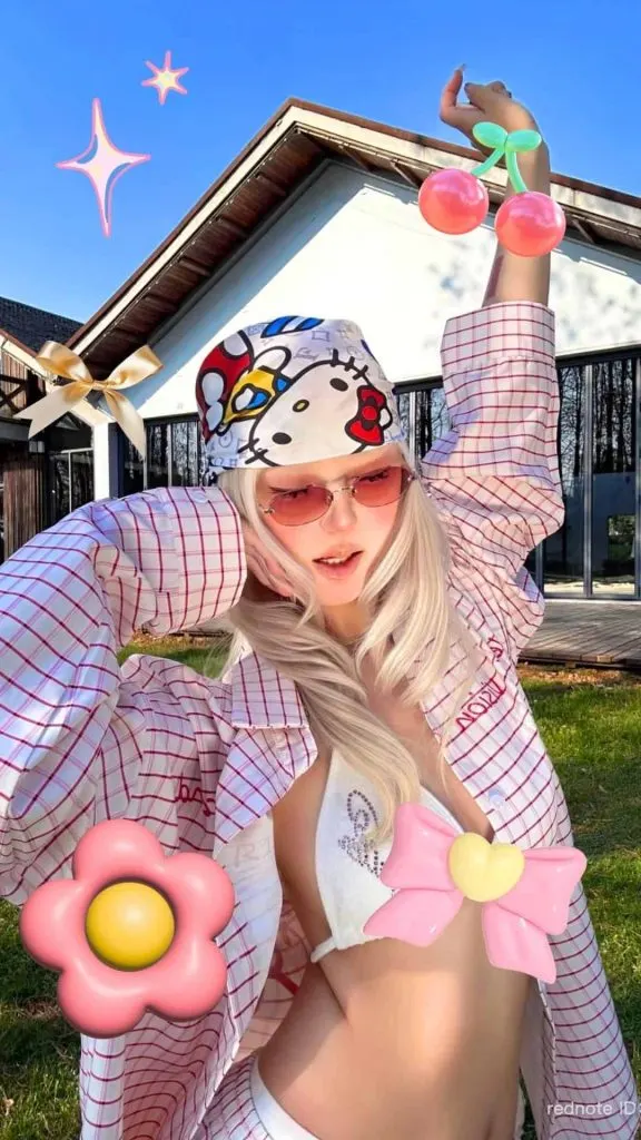 hello kitty outfits y2k baddie