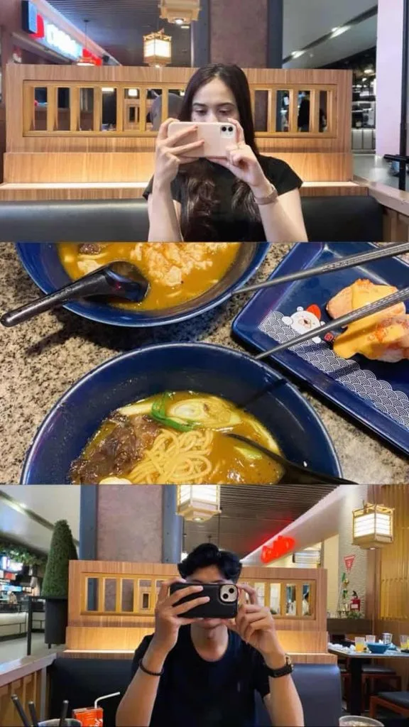 ramen date aesthetic couple
