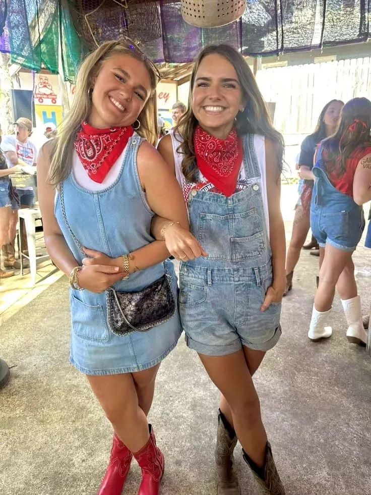 Crawfish Boil Outfit Women dungaree