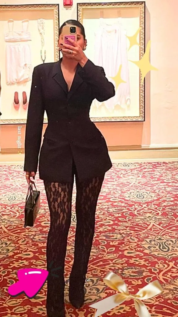 winter Michelin restaurant outfits