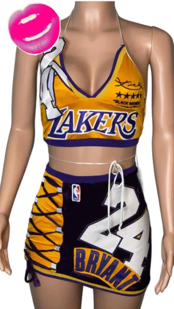 lakers set play party sassy