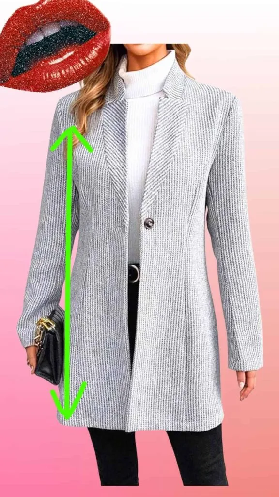 blazer for large chest women