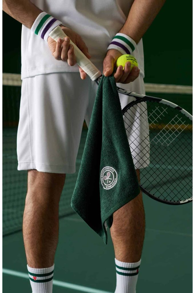 towel tennis