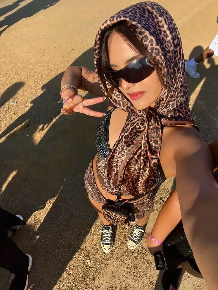 Fun Festival Outfits animal print