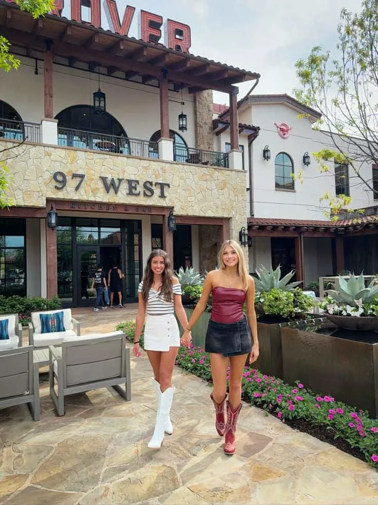 Stockyards Redeo outfit ideas cowboy boots