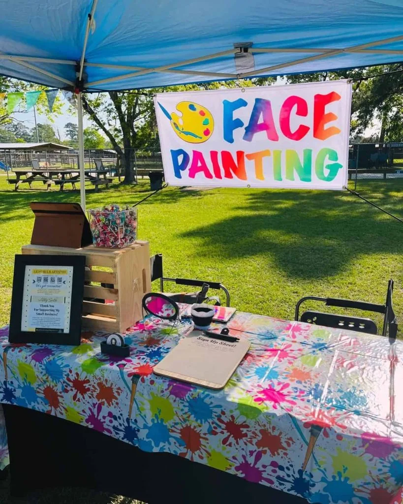 FACE painting activities 