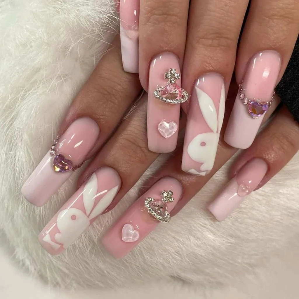 bimbocore nails