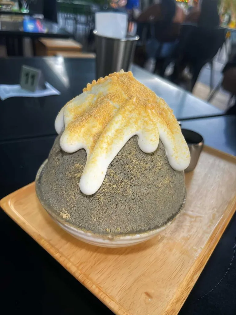 things to eat Phuket Hojicha Bingsu