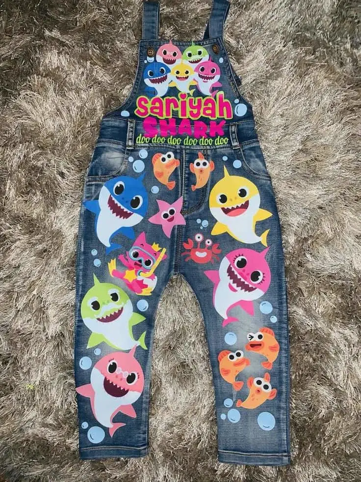 BABY Shark birthday party 1st year old