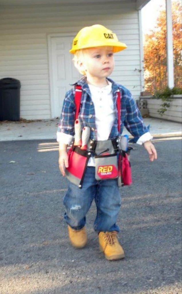 career day outfit ideas for kids the construction worker