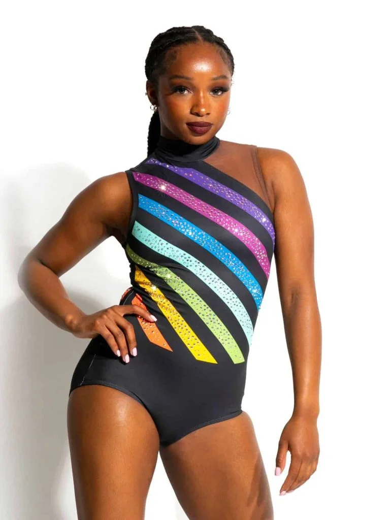 The High-Neck Leotard