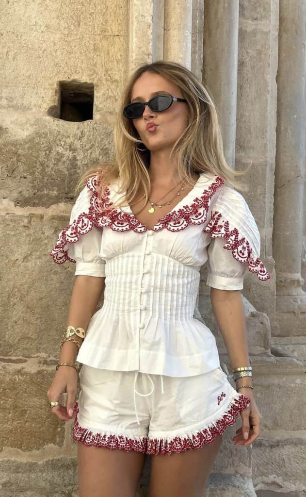 LINEN SET Margaritaville party outfit cute