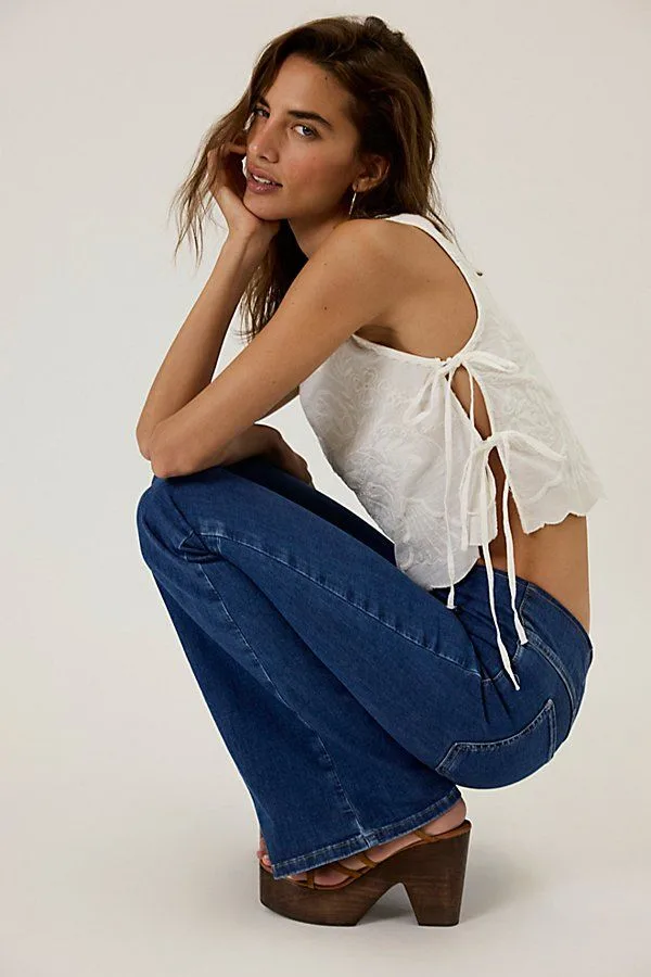 CLEAN GIRL outfit white tank summer